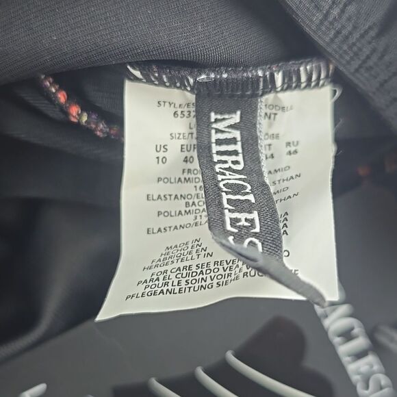 Miraclesuit NWT Women's Kashmir Enchant Underwire Bra One-Piece Swimsuit Size 10 - Picture 4 of 12